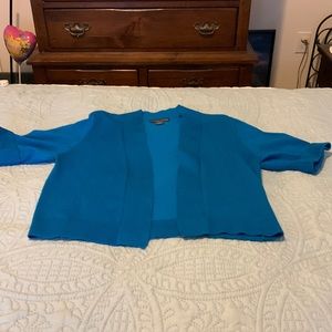 Blue shrug